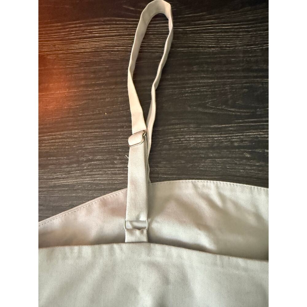 NWOT ZARA Cropped Faux Pocket Adjustable Strap Corset Tank Sz. XL - Picture 5 of 9